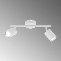 Plafonnier Fischer & Honsel Vano Blanc, 2 lumières