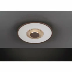 Plafonnier Fischer & Honsel Veit LED Or, Rouille, 1 lumière, Télécommandes