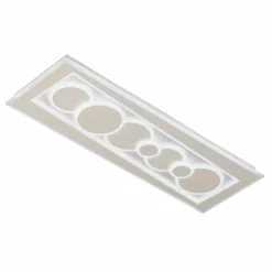 Plafonnier Fischer & Honsel Ratio LED Blanc, 1 lumière, Télécommandes