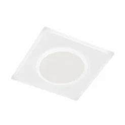 Plafonnier Fischer & Honsel Bisi LED Blanc, 1 lumière, Télécommandes