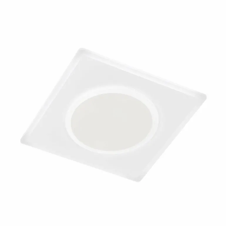 Plafonnier Fischer & Honsel Bisi LED Blanc, 1 lumière, Télécommandes