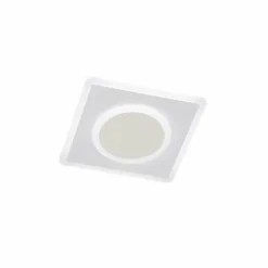 Plafonnier Fischer & Honsel Bisi LED Blanc, 1 lumière, Télécommandes