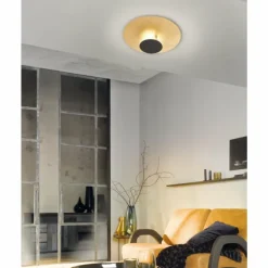 Plafonnier Fischer & Honsel Planet LED Noir, 1 lumière