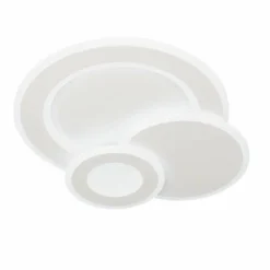 Plafonnier Fischer & Honsel Joster LED Blanc, 1 lumière, Télécommandes