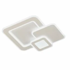 Plafonnier Fischer & Honsel Joster LED Blanc, 1 lumière, Télécommandes