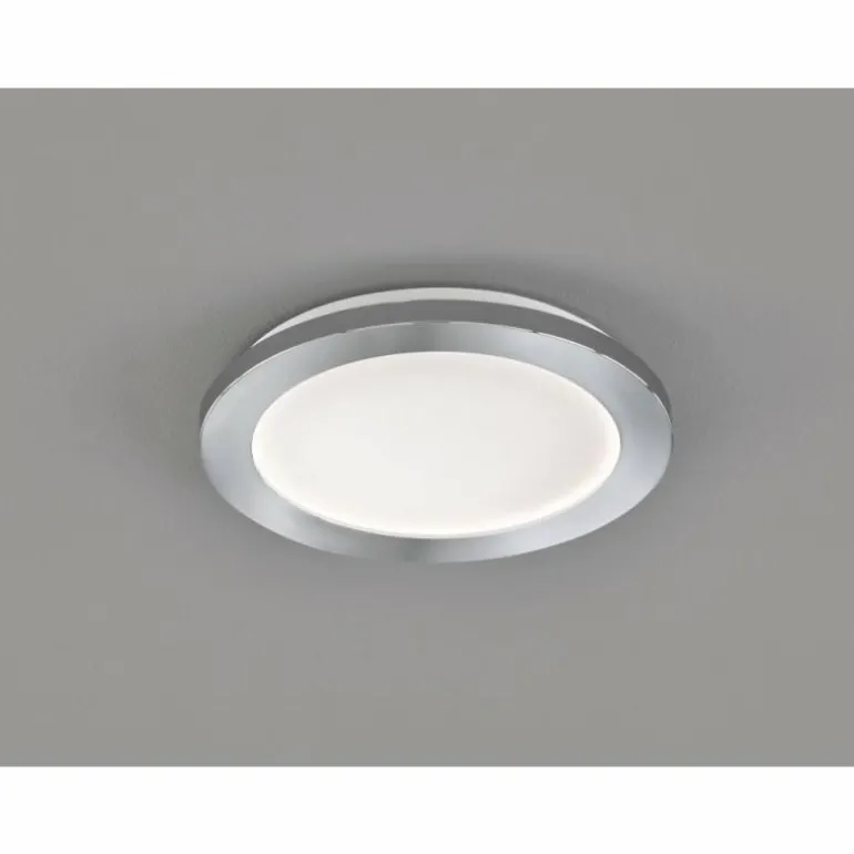 Plafonnier Fischer-Honsel Gotland LED Chrome, 1 lumière