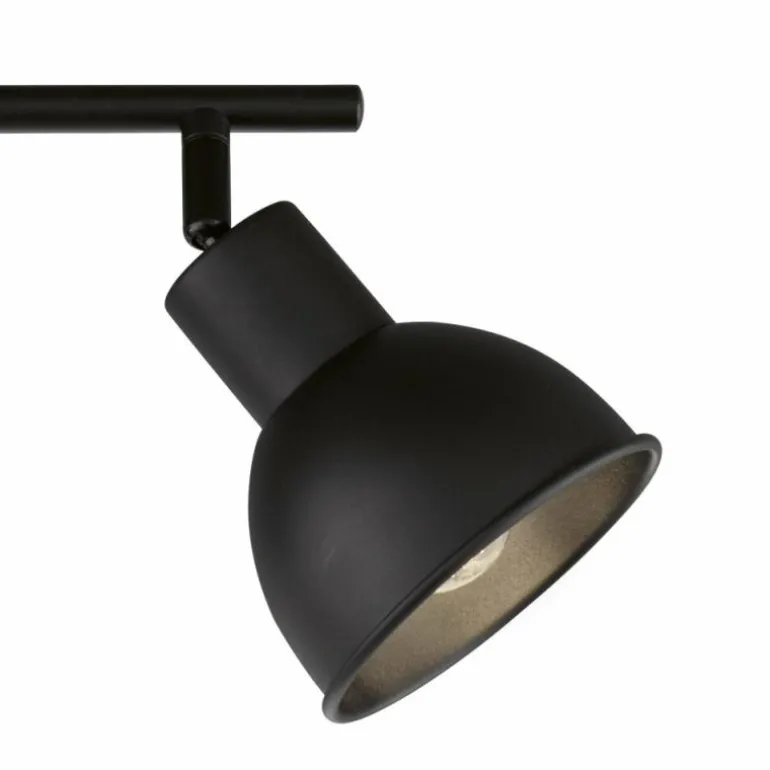 Plafonnier Fischer-Honsel Speedy Noir, 3 lumières