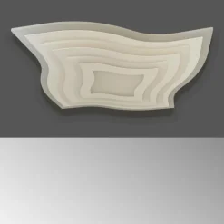 Plafonnier Fischer-Honsel Gorden LED Blanc, 1 lumière, Télécommandes