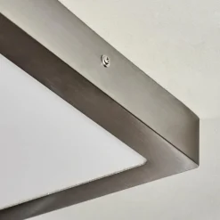 Plafonnier Fnsrud LED Nickel mat, 1 lumière