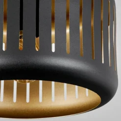 Plafonnier Fournie Noir, 1 lumière