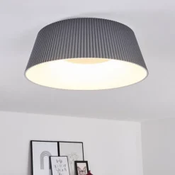 Plafonnier Fremont LED Gris, 1 lumière