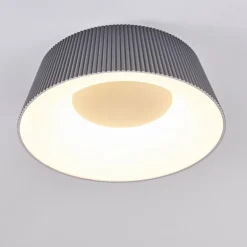 Plafonnier Fremont LED Gris, 1 lumière