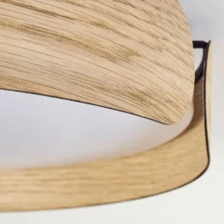 Plafonnier Fuscado LED Couleur bois, 1 lumière