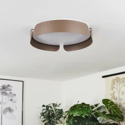 Plafonnier Fuscado LED Moka, 1 lumière