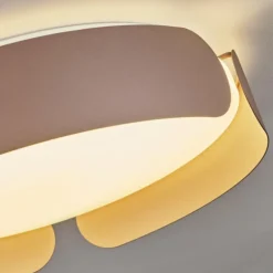 Plafonnier Fuscado LED Moka, 1 lumière