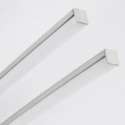 Plafonnier Georgina LED Chrome, 2 lumières