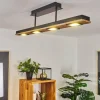Plafonnier Giresta LED Noir, 4 lumières