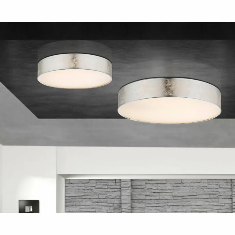 Plafonnier Globo Amy LED Blanc, 1 lumière