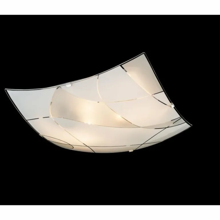 Plafonnier Globo Blanc, 2 lumières