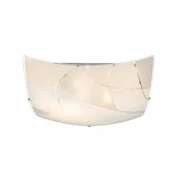 Plafonnier Globo Blanc, 2 lumières