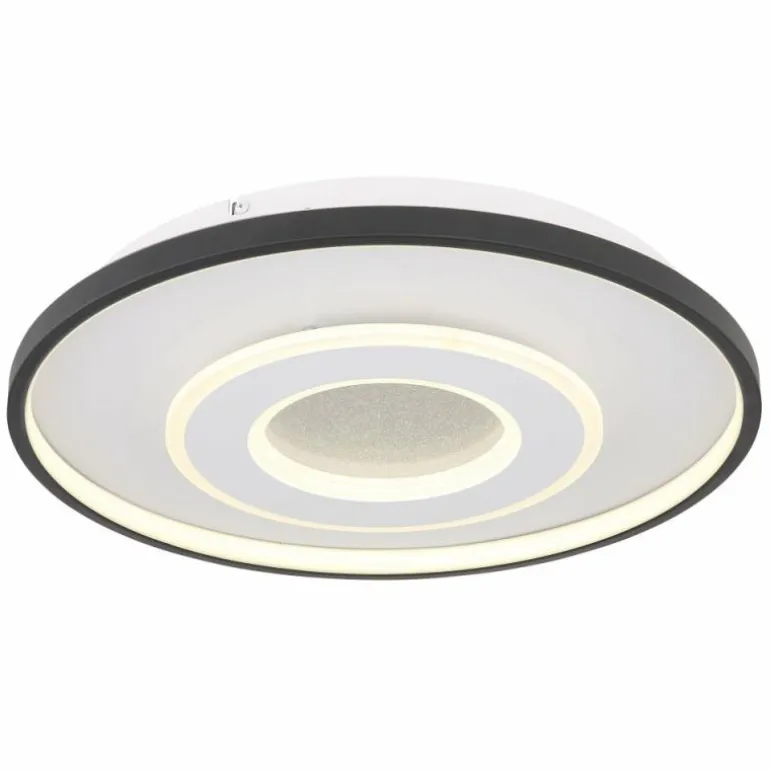 Plafonnier Globo BRIENNA LED Blanc, 1 lumière, Télécommandes