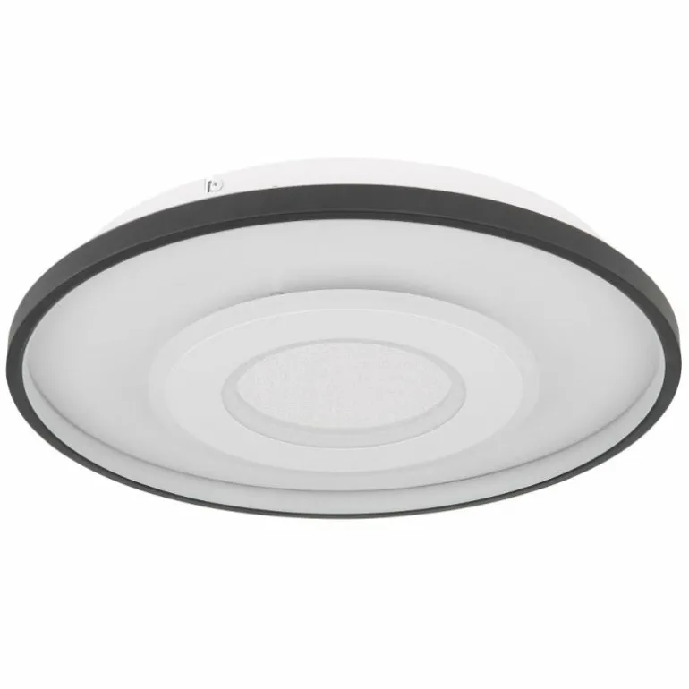 Plafonnier Globo BRIENNA LED Blanc, 1 lumière, Télécommandes