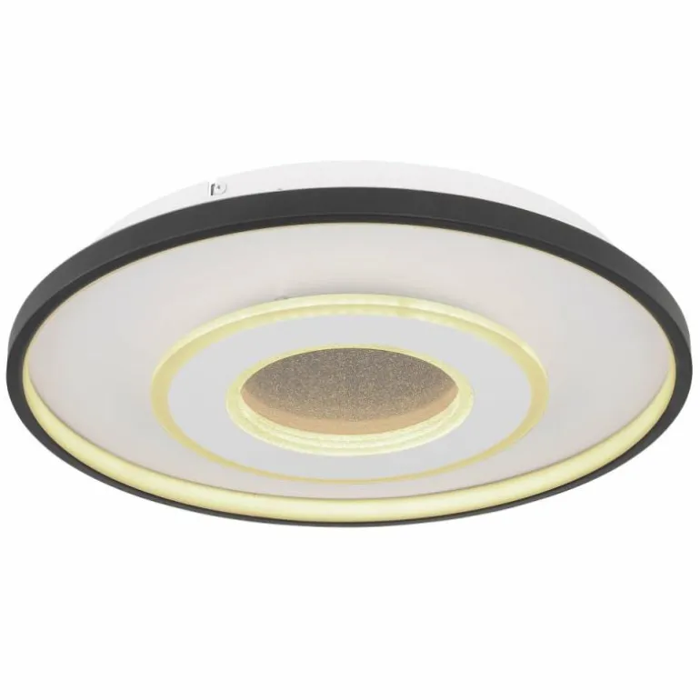 Plafonnier Globo BRIENNA LED Blanc, 1 lumière, Télécommandes