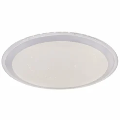 Plafonnier Globo CARRY LED Blanc, 1 lumière, Télécommandes, Changeur de couleurs