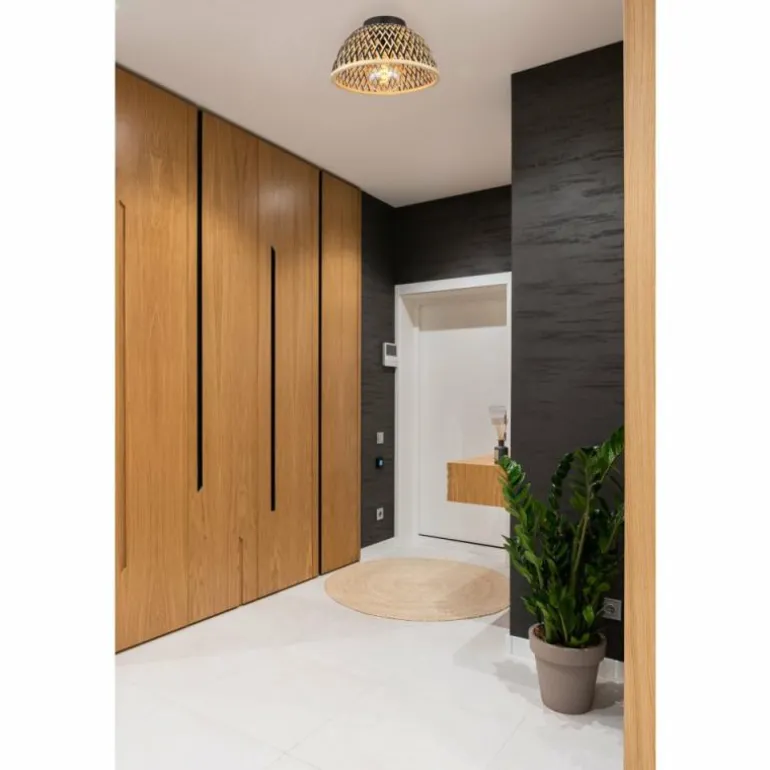 Plafonnier Globo COLLY Noir, 1 lumière