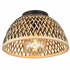 Plafonnier Globo COLLY Noir, 1 lumière