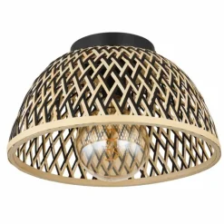 Plafonnier Globo COLLY Noir, 1 lumière