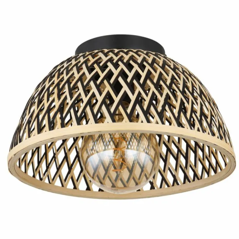 Plafonnier Globo COLLY Noir, 1 lumière