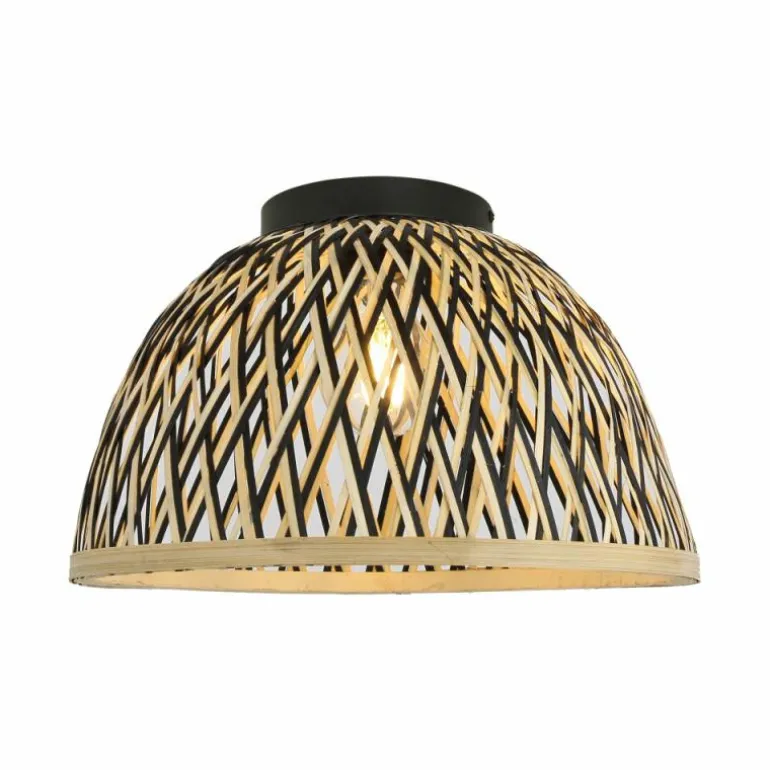 Plafonnier Globo COLLY Noir, 1 lumière