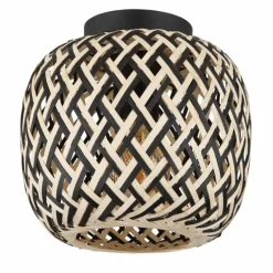 Plafonnier Globo COLLY Noir, 1 lumière