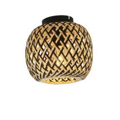 Plafonnier Globo COLLY Noir, 1 lumière