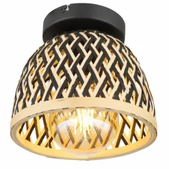 Plafonnier Globo COLLY Noir, 1 lumière