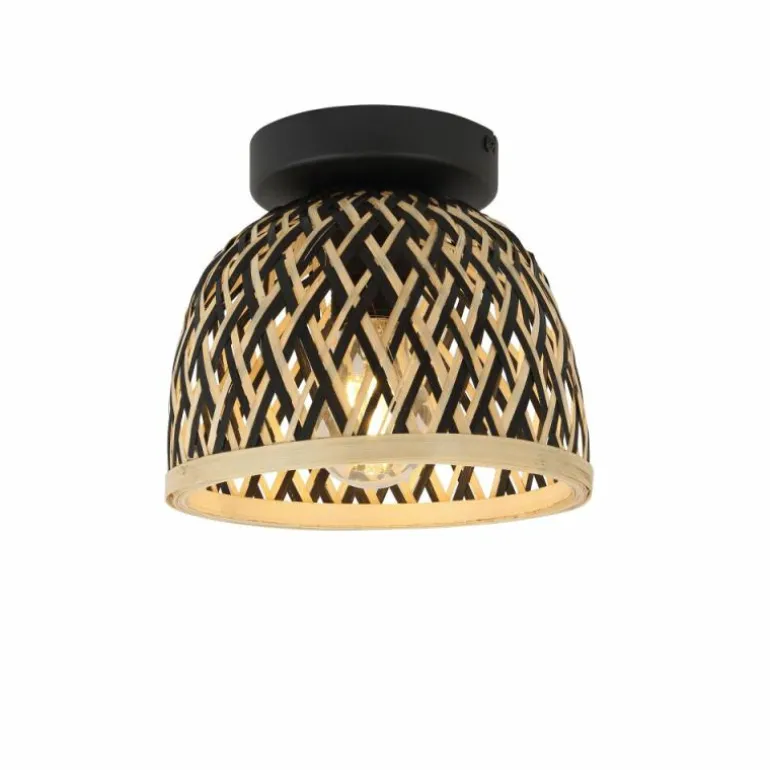 Plafonnier Globo COLLY Noir, 1 lumière