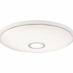 Plafonnier Globo CONNOR LED Blanc, 1 lumière, Télécommandes, Changeur de couleurs