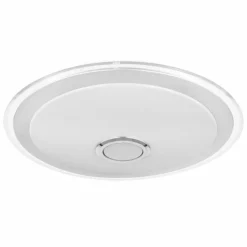 Plafonnier Globo DUNNY LED Blanc, 1 lumière, Télécommandes, Changeur de couleurs