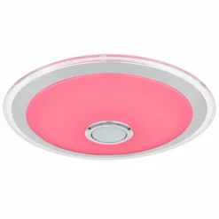 Plafonnier Globo DUNNY LED Blanc, 1 lumière, Télécommandes, Changeur de couleurs