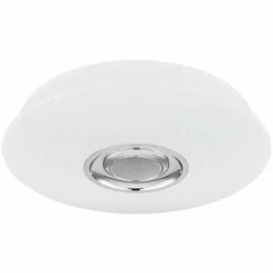 Plafonnier Globo DUNNY LED Blanc, 1 lumière, Télécommandes, Changeur de couleurs