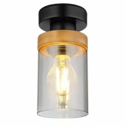 Plafonnier Globo FINCA Écru, Noir, 1 lumière