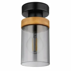 Plafonnier Globo FINCA Écru, Noir, 1 lumière