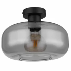 Plafonnier Globo GIUSEPPE Noir, 1 lumière