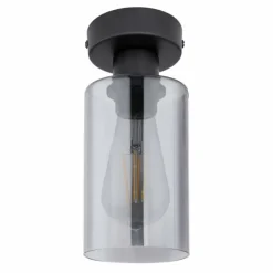 Plafonnier Globo HADERA Noir, 1 lumière