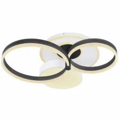 Plafonnier Globo JACK LED Blanc, 1 lumière, Télécommandes