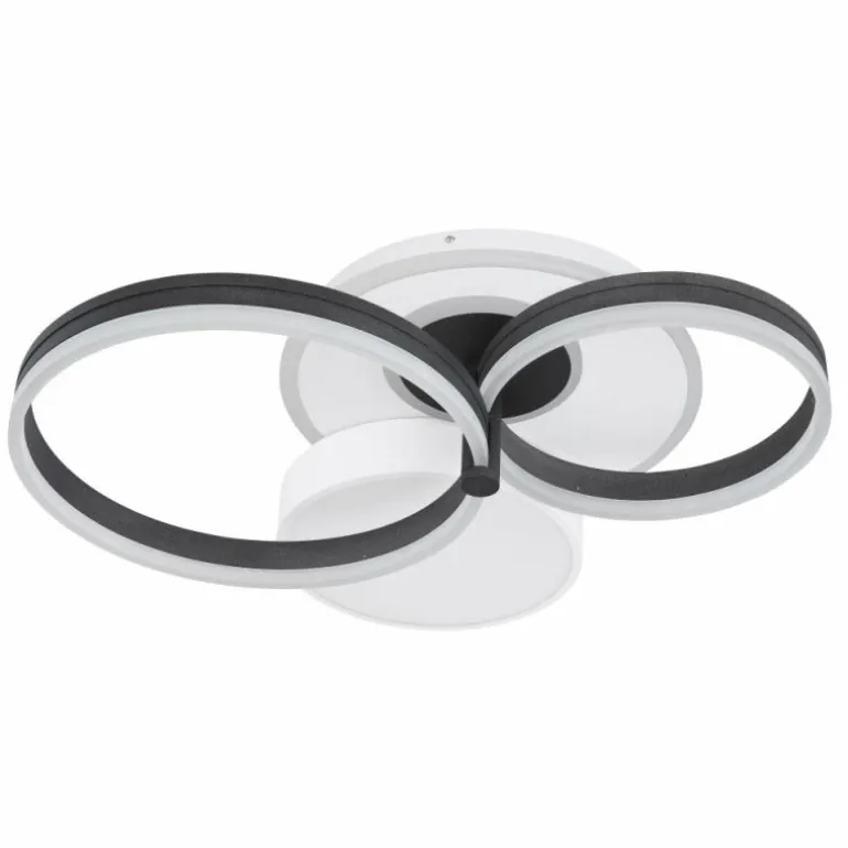 Plafonnier Globo JACK LED Blanc, 1 lumière, Télécommandes