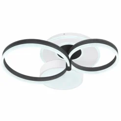 Plafonnier Globo JACK LED Blanc, 1 lumière, Télécommandes