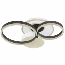 Plafonnier Globo JACK LED Blanc, 1 lumière, Télécommandes