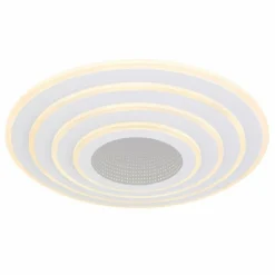 Plafonnier Globo JOCELYN LED Blanc, 1 lumière, Télécommandes